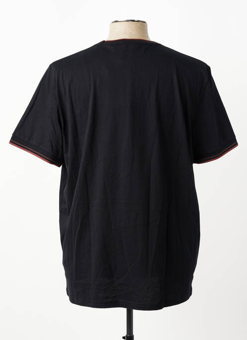 T-shirt broderie manches courtes noir FRED PERRY homme