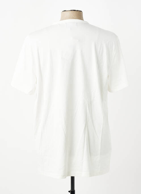 T-shirt stretch manches courtes blanc FRED PERRY homme