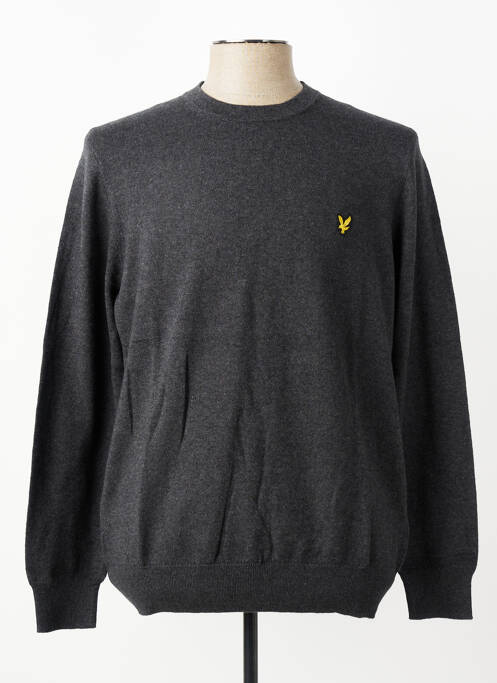 Pull stretch manches longues gris LYLE & SCOTT homme