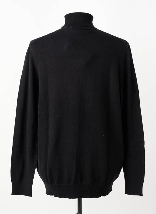 Pull col roulé stretch manches longues noir LYLE & SCOTT homme