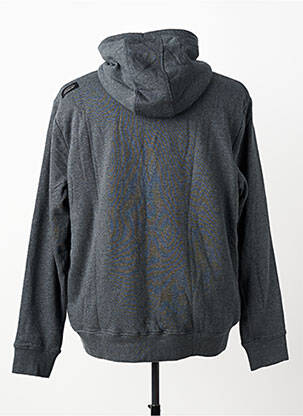 Veste casual finition intérieure fourrure synthétique gris OXBOW homme