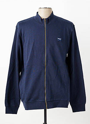 Veste casual resserrée sur le bas bleu WRANGLER homme