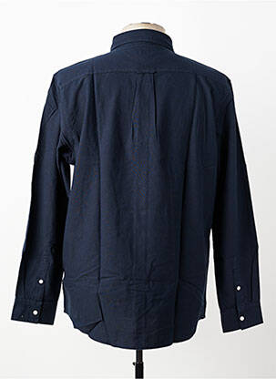 Chemise manches longues coupe cintrée bleu WRANGLER homme