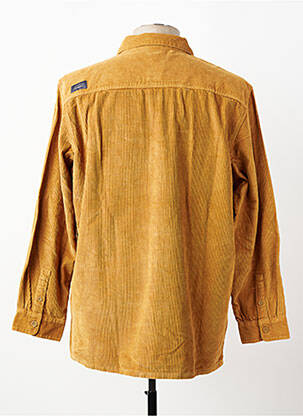 Chemise manches longues poches jaune OXBOW homme