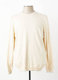 Pull stretch manches longues beige OXBOW homme