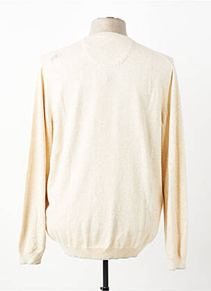 Pull stretch manches longues beige OXBOW homme