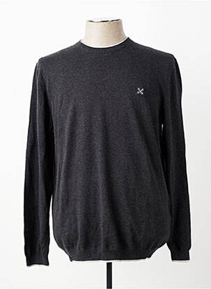 Pull stretch manches longues gris OXBOW homme