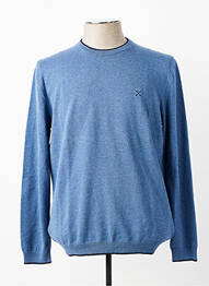 Pull stretch manches longues bleu OXBOW homme