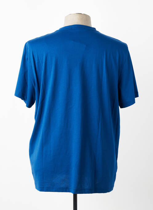 T-shirt coupe cintrée manches courtes bleu FRED PERRY homme