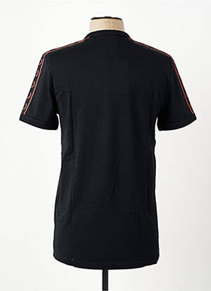 T-shirt broderie manches courtes noir FRED PERRY homme