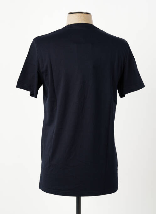 T-shirt broderie manches courtes bleu FRED PERRY homme