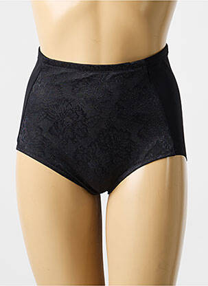 Culotte gainante effet matière satinée noir TRIUMPH femme