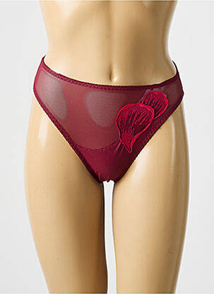 Culotte stretch rouge BARBARA femme