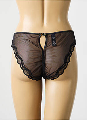 Culotte légère et transparente noir IMPLICITE femme