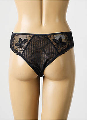Culotte tissage satiné noir SIMONE PERELE femme