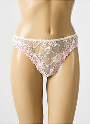 Culotte stretch beige LEJABY femme