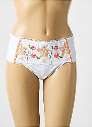 Culotte tissage satiné beige SIMONE PERELE femme