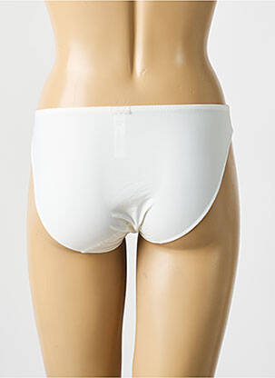 Culotte effet matière satinée beige MARIE JO femme