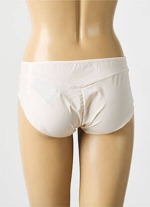 Shorty tissage satiné beige MARIE JO femme