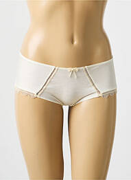 Shorty effet matière satinée beige CHANTELLE femme