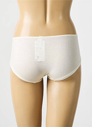Shorty effet matière satinée beige CHANTELLE femme