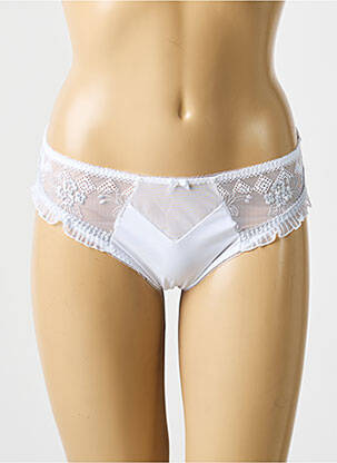 Culotte stretch blanc EMPREINTE femme
