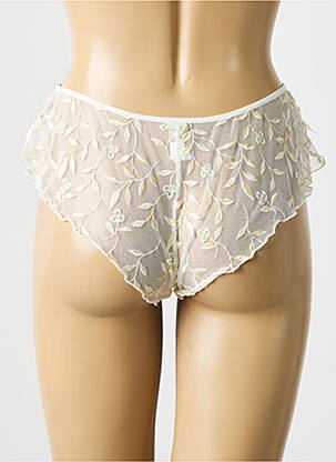 Shorty stretch jaune MARIE JO femme