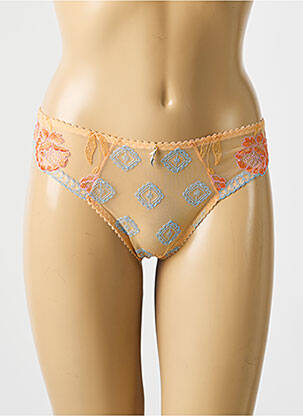 Culotte stretch orange BARBARA femme