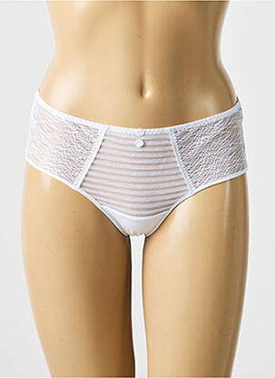 Culotte tissage satiné blanc SIMONE PERELE femme