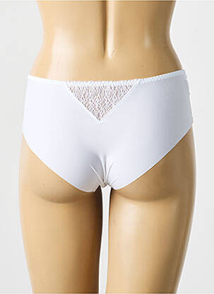 Culotte tissage satiné blanc SIMONE PERELE femme