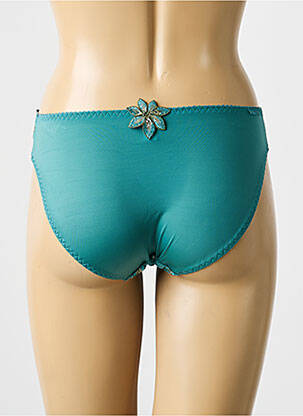 Culotte tissage satiné vert PRIMADONNA femme