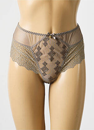 Shorty stretch gris BARBARA femme