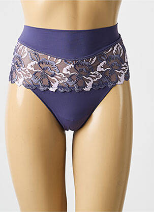 Tanga stretch violet SIMONE PERELE femme