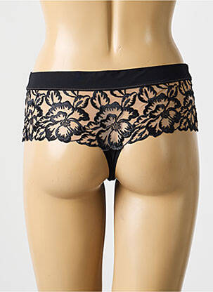 Tanga stretch noir SIMONE PERELE femme