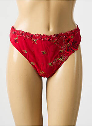 Tanga stretch rouge LISE CHARMEL femme
