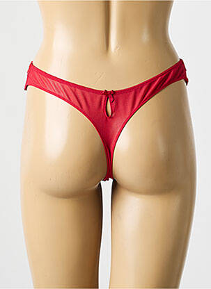 Tanga stretch rouge LISE CHARMEL femme