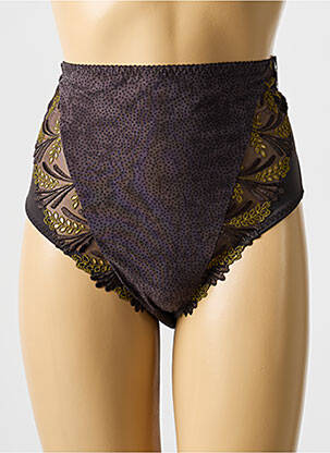 Culotte haute broderie ruban gris PRIMADONNA femme
