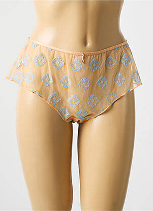 Culotte stretch orange BARBARA femme