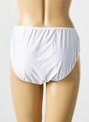 Culotte tissage satiné blanc LISE CHARMEL femme