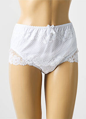 Culotte stretch blanc LEJABY femme