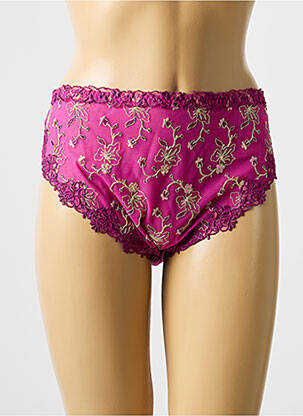 Culotte effet matière satinée violet LISE CHARMEL femme