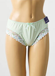 Shorty tissage satiné vert PRIMADONNA femme