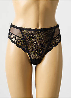 Culotte broderie dentelle de calais noir LISE CHARMEL femme