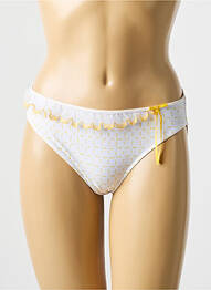 Culotte tissage satiné jaune MARIE JO femme