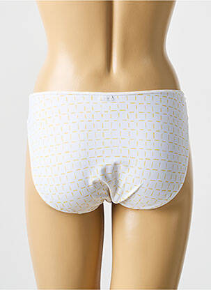 Culotte tissage satiné jaune MARIE JO femme
