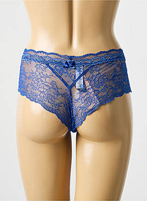 Shorty broderie dentelle de calais bleu LISE CHARMEL femme