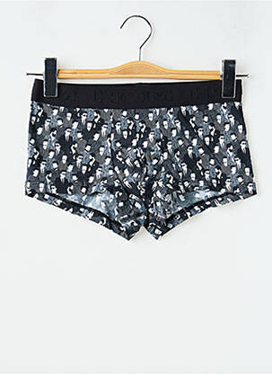 Boxer imprimé fantaisie noir HOM homme