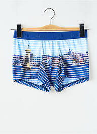 Boxer imprimé fantaisie bleu HOM homme