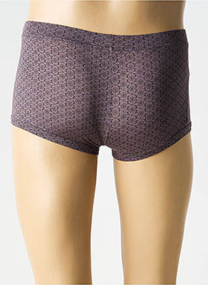 Boxer imprimé fantaisie gris HOM homme