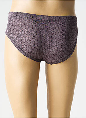 Slip imprimé fantaisie gris HOM homme